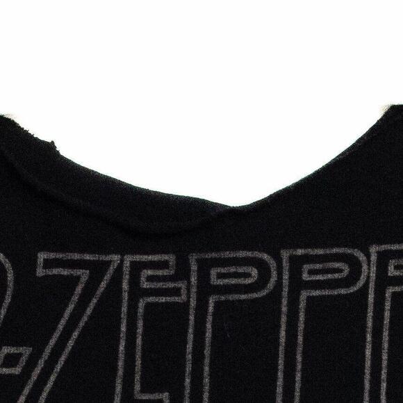 Led Zeppelin United States Of America 1977 Mens Black T-Shirt Round Neck M - Picture 3 of 8